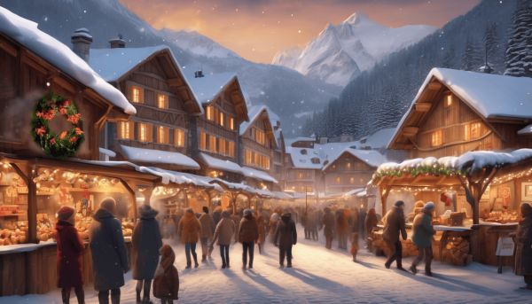 Visiter les marchés de Noël en Haute-Savoie pour flâner et déguster