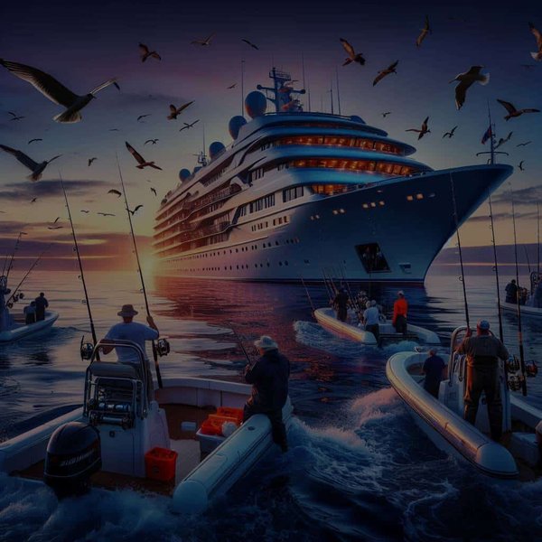 Peut-on trouver des croisières qui offrent des expéditions de pêche au gros en haute mer ?